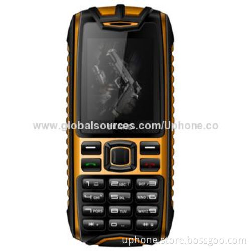 Cheap Feature Phones with 2.0-inch, MTK6250, Super Thin Body Design, Shockproof and Dustproof